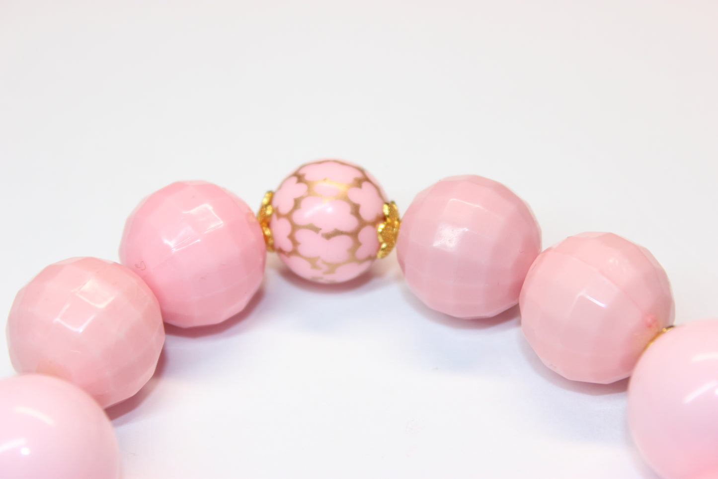 Pink & Gold Bracelet