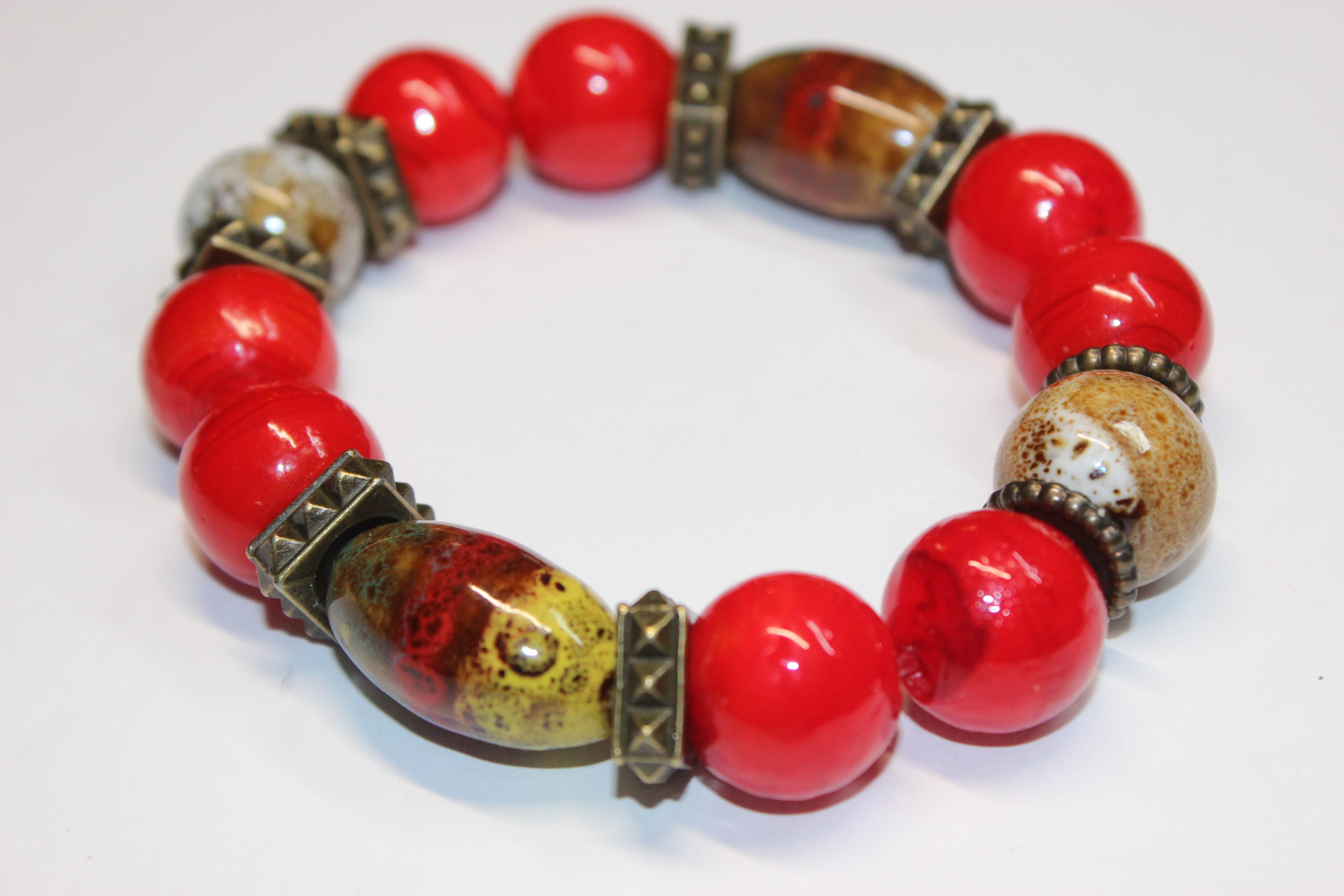 Multicolored Gemstone Bracelet