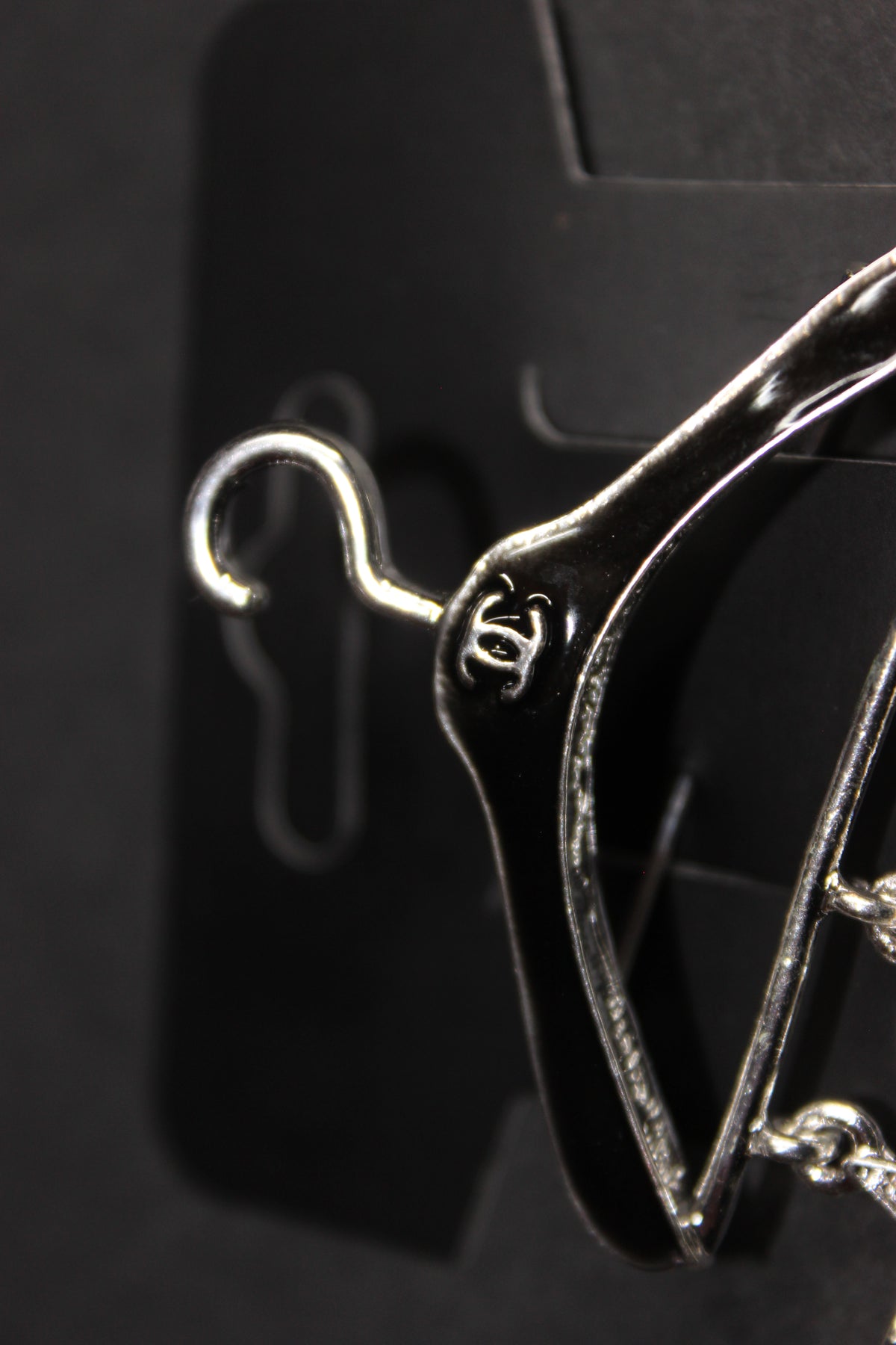 Black & Silver Brooch Pin