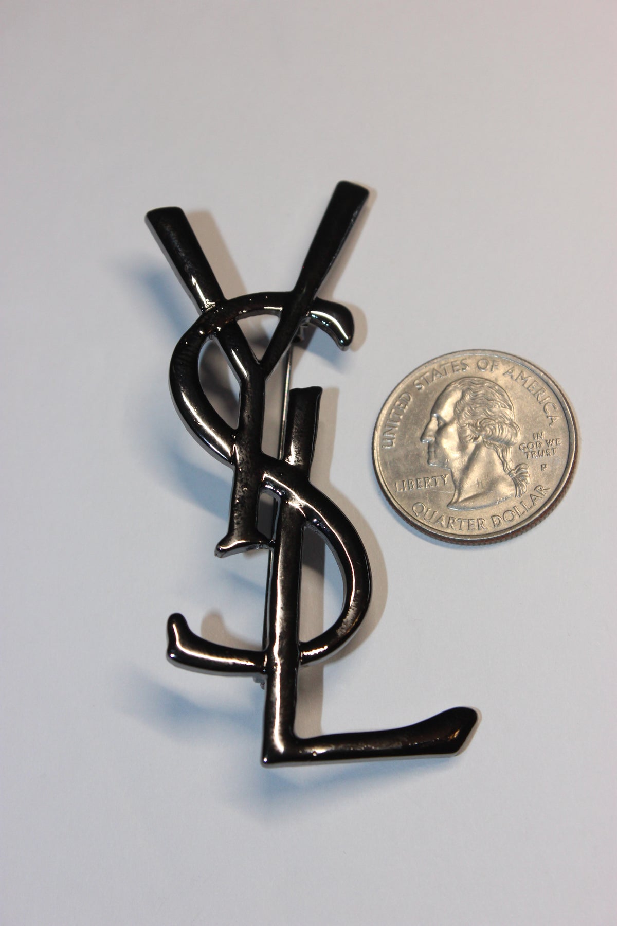 Black Brooch Pin