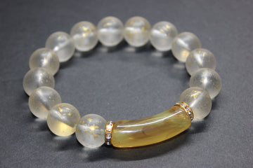 Eznàli Beaded Bracelet with Gold