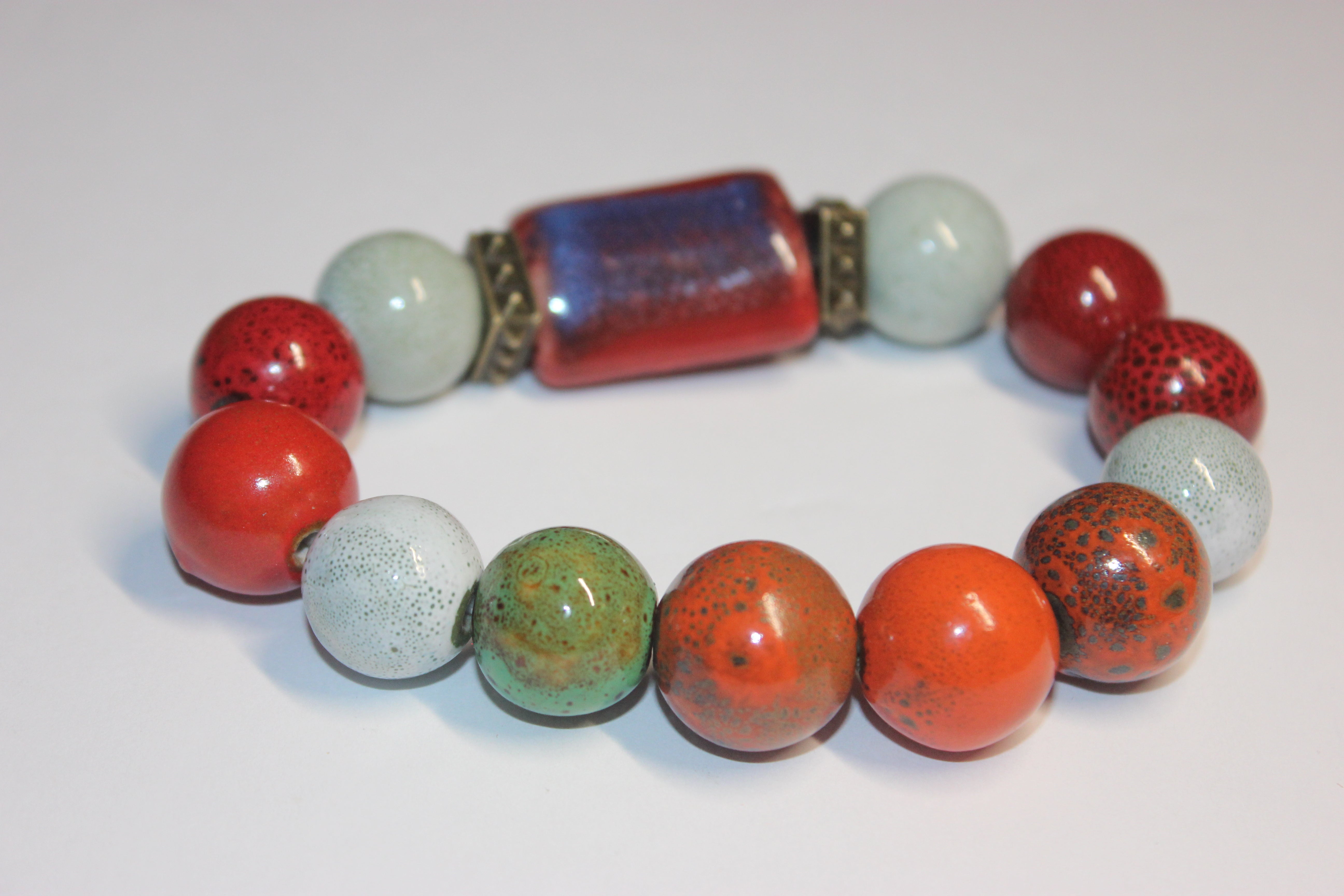 Multicolored Gemstone Bracelet