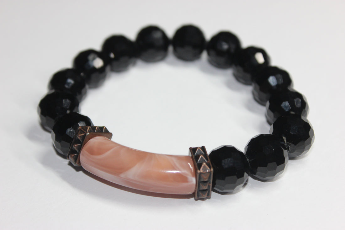Lórc Black Ice Beaded Bracelet