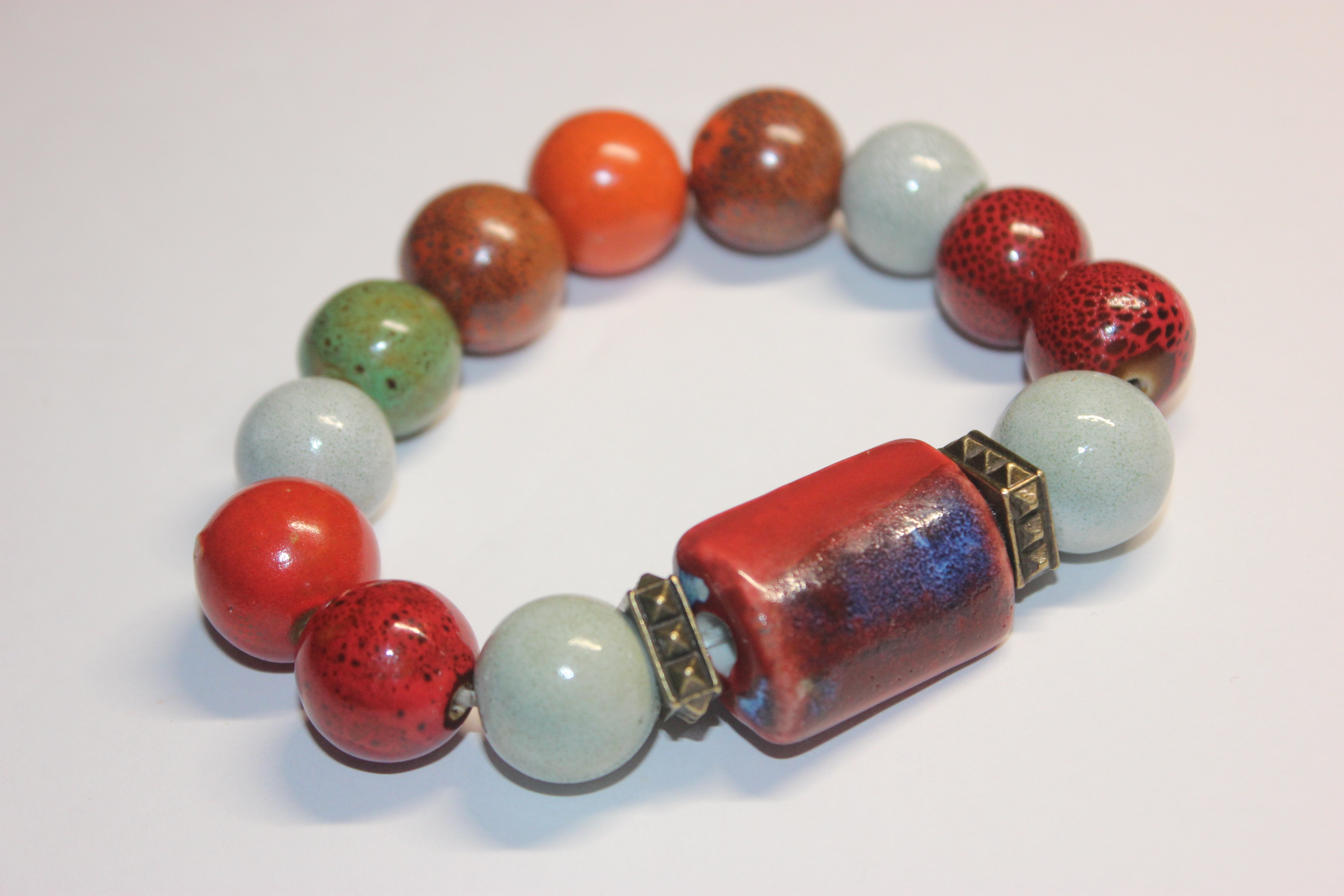 Multicolored Gemstone Bracelet