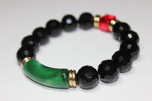 A CBC Black Ice Exclusive- Black/Green/Gold/Red