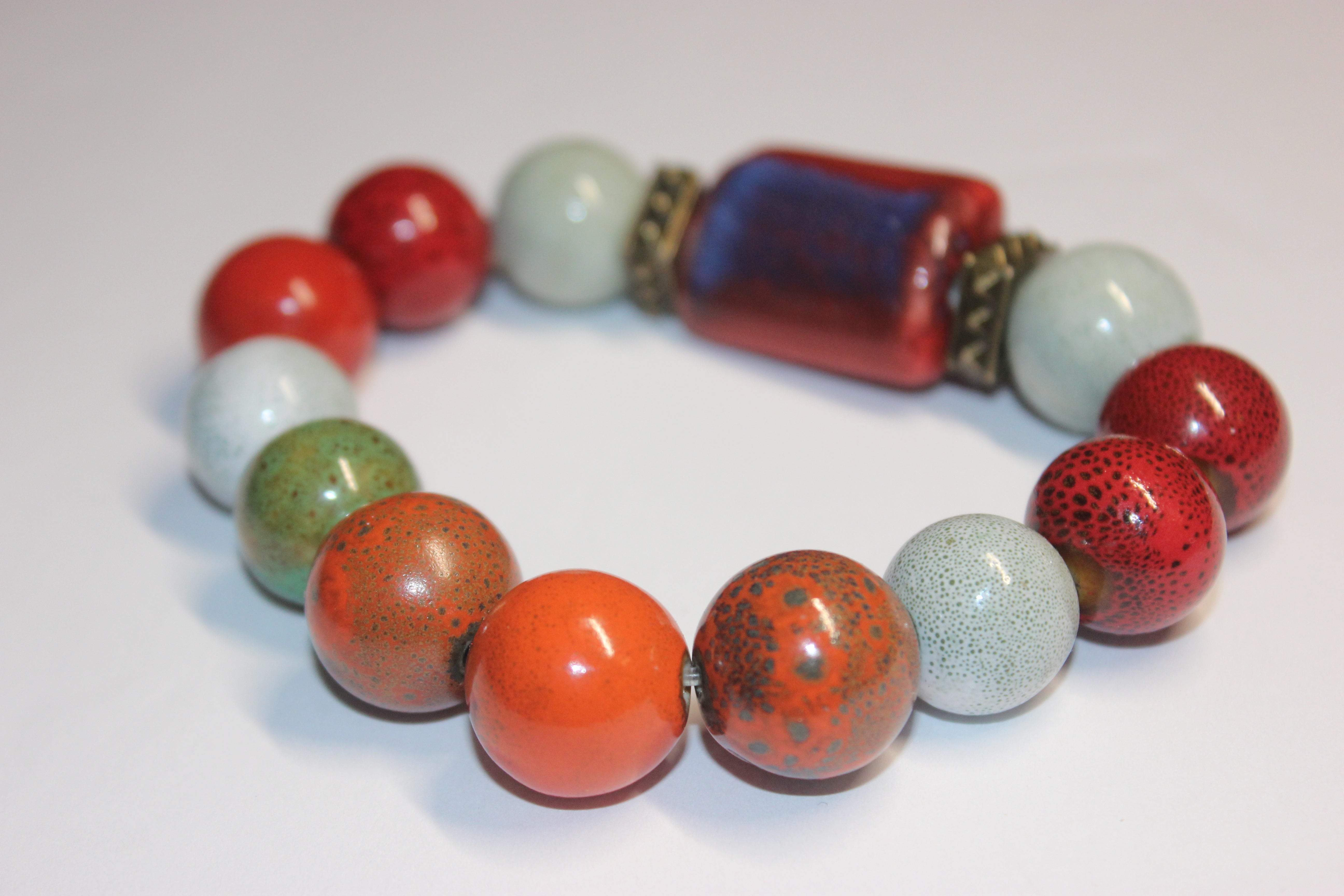 Multicolored Gemstone Bracelet