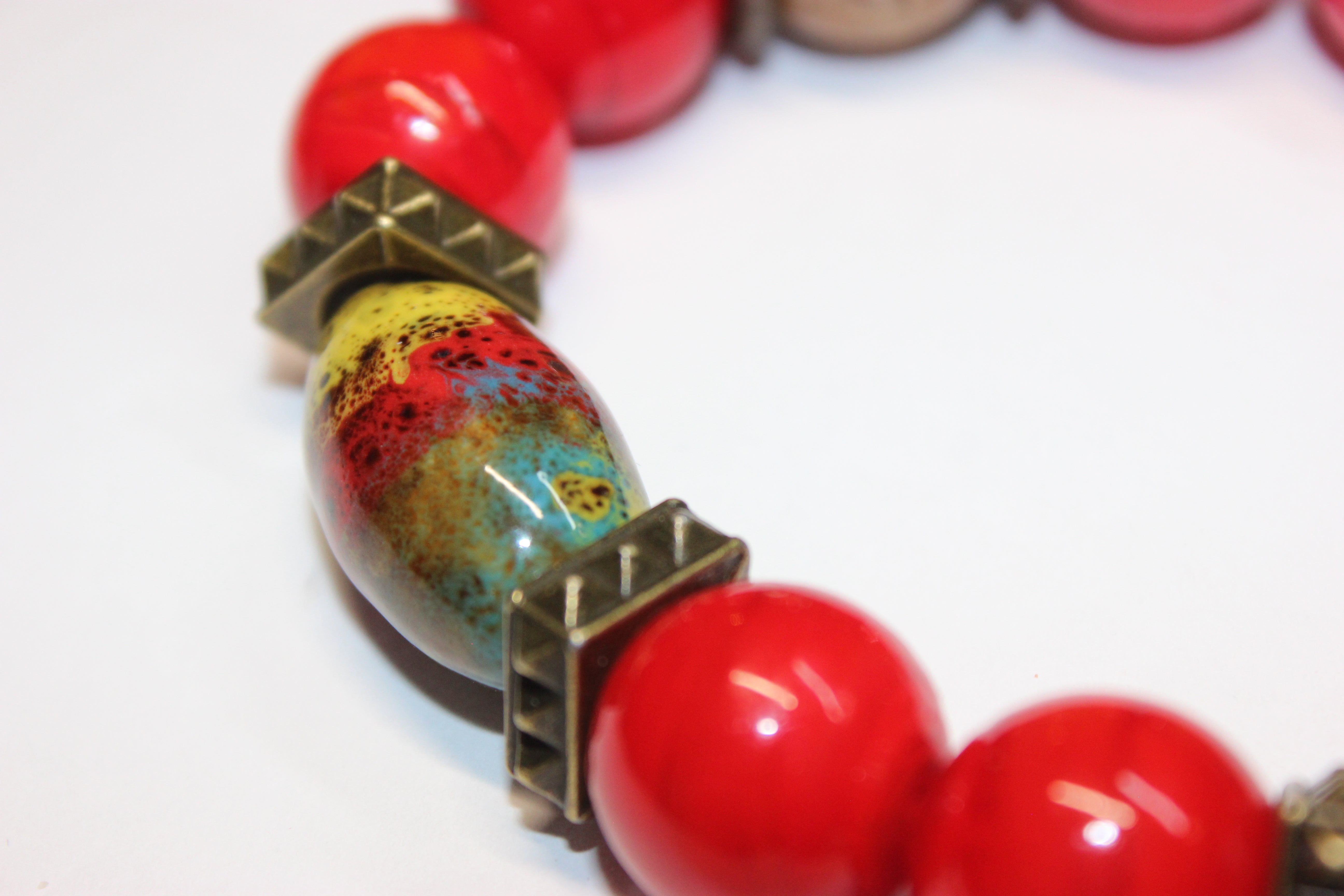 Multicolored Gemstone Bracelet