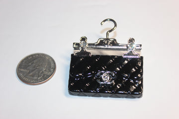Black & Silver Brooch Pin