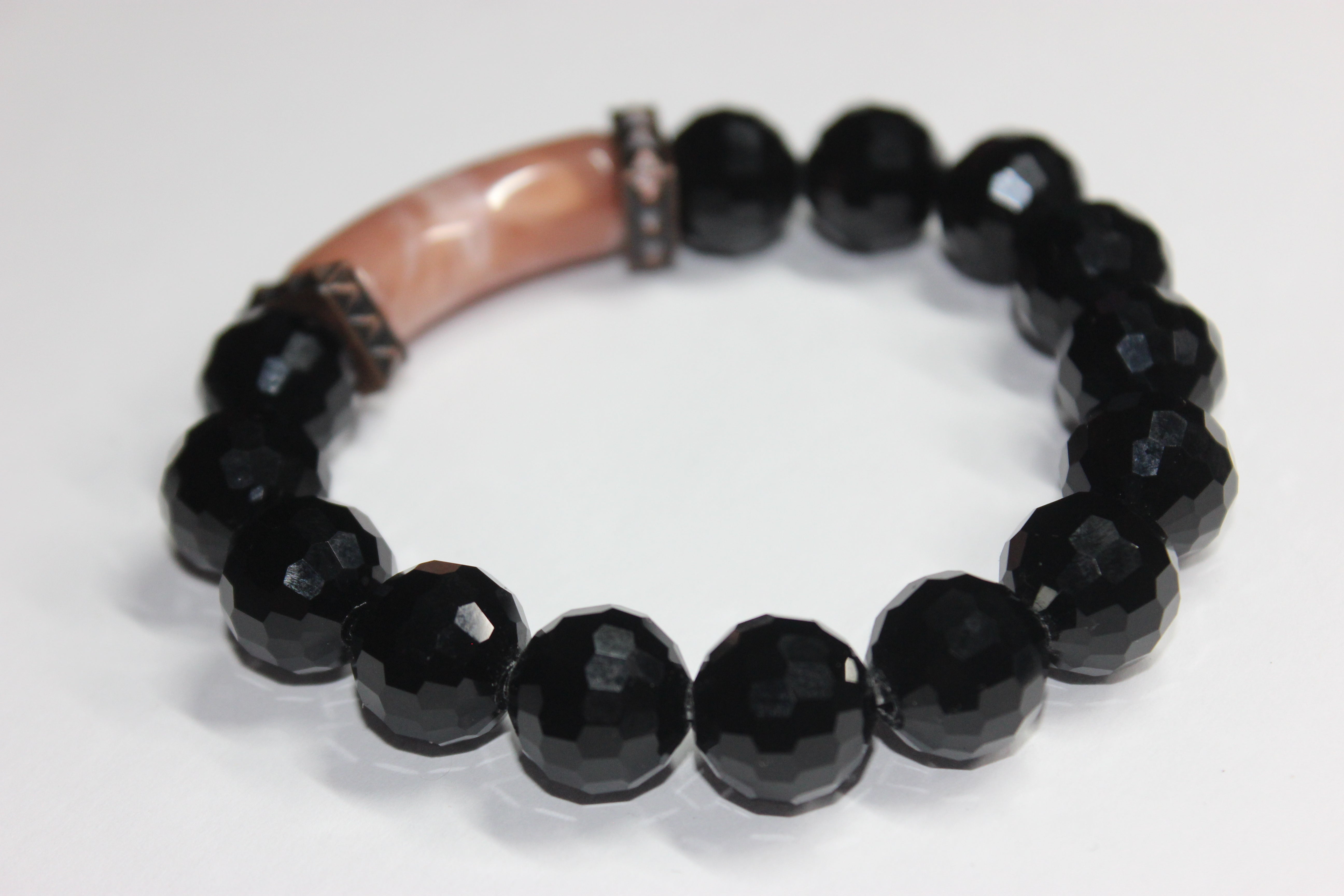 Lórc Black Ice Beaded Bracelet