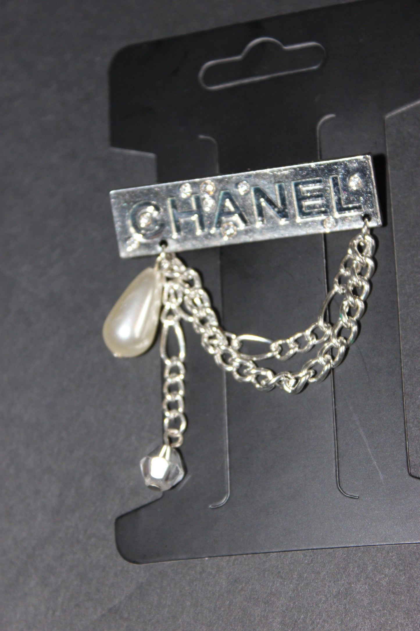 Silver & Pearl Brooch Pin