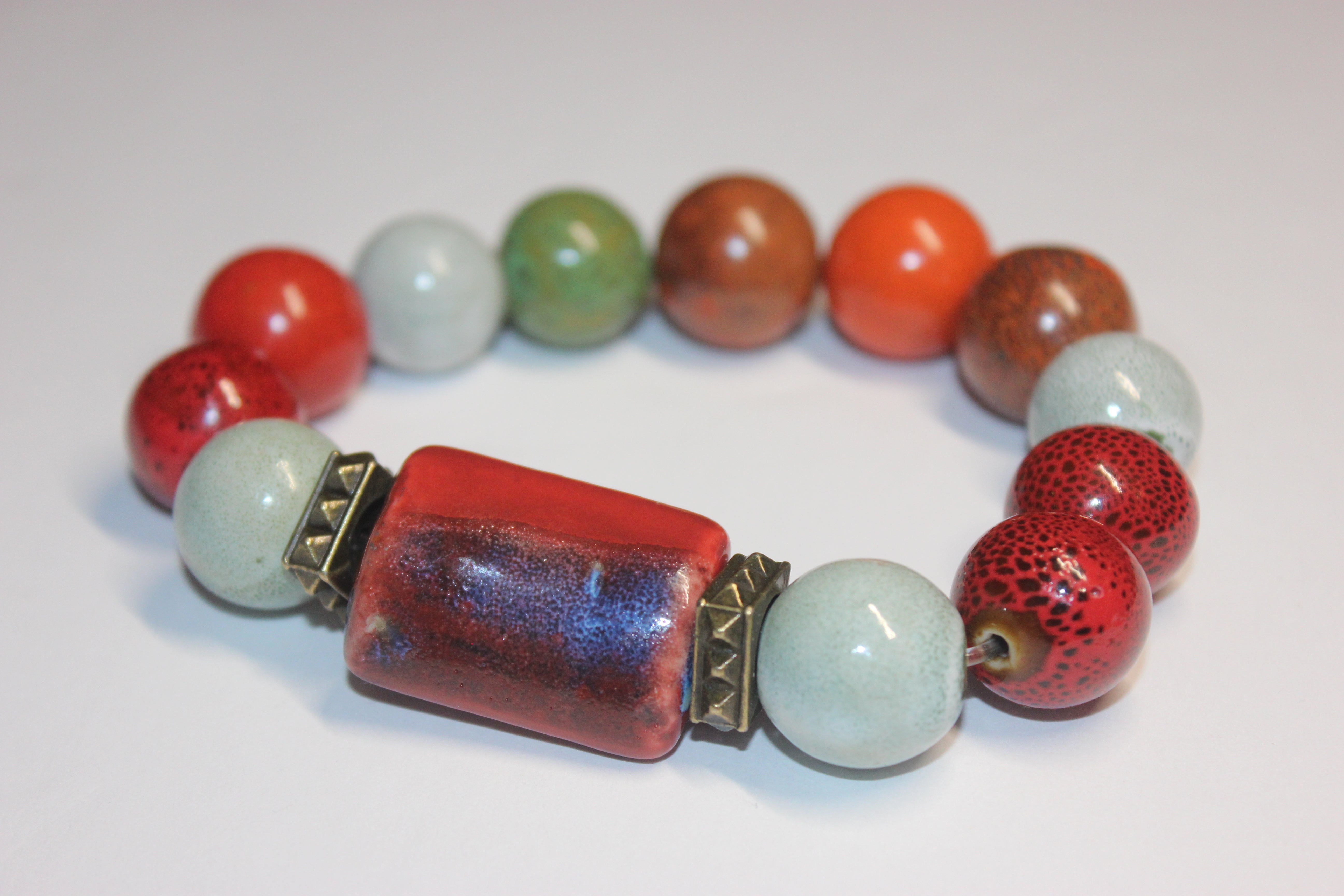 Multicolored Gemstone Bracelet