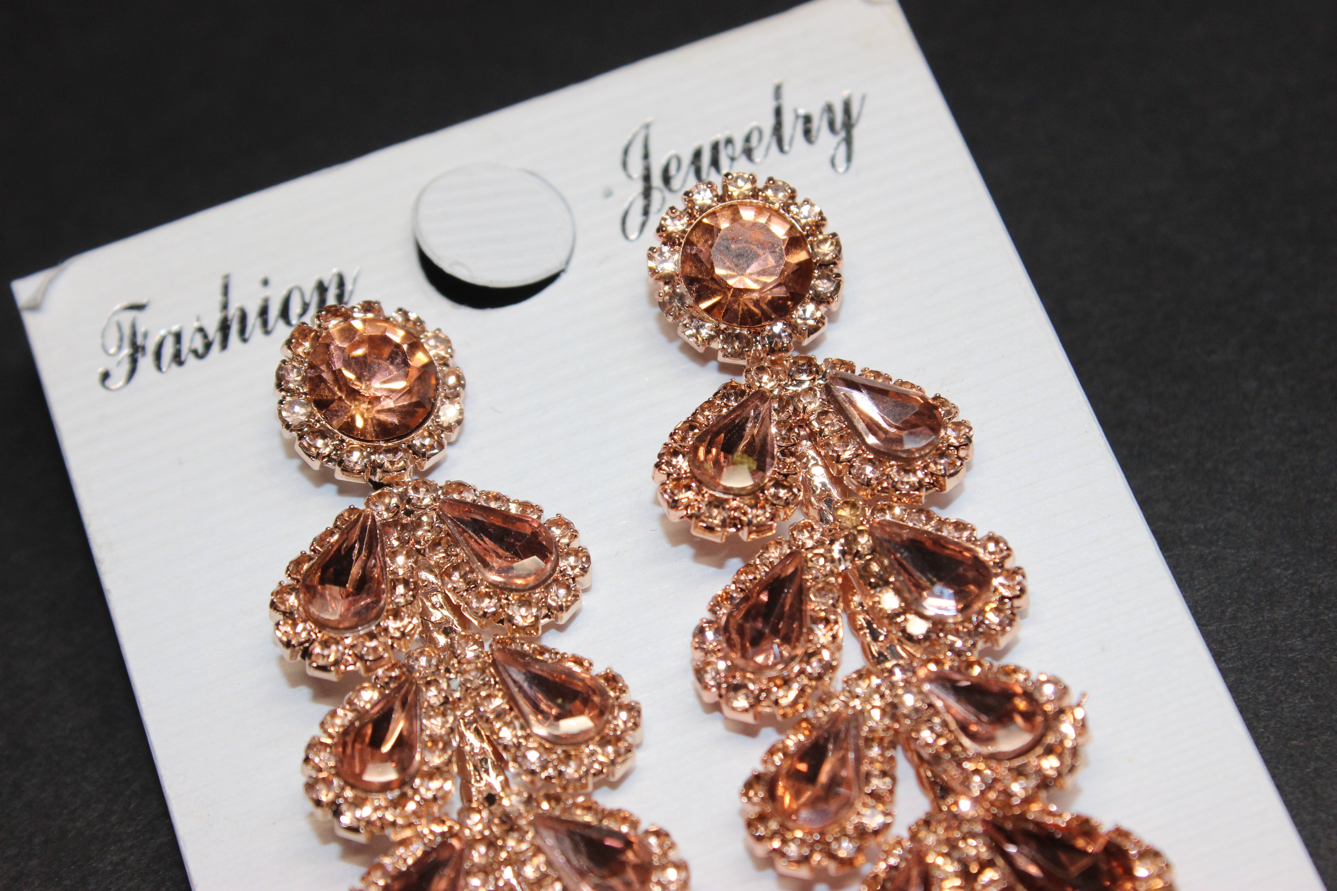 Rose Gold Post Earrings