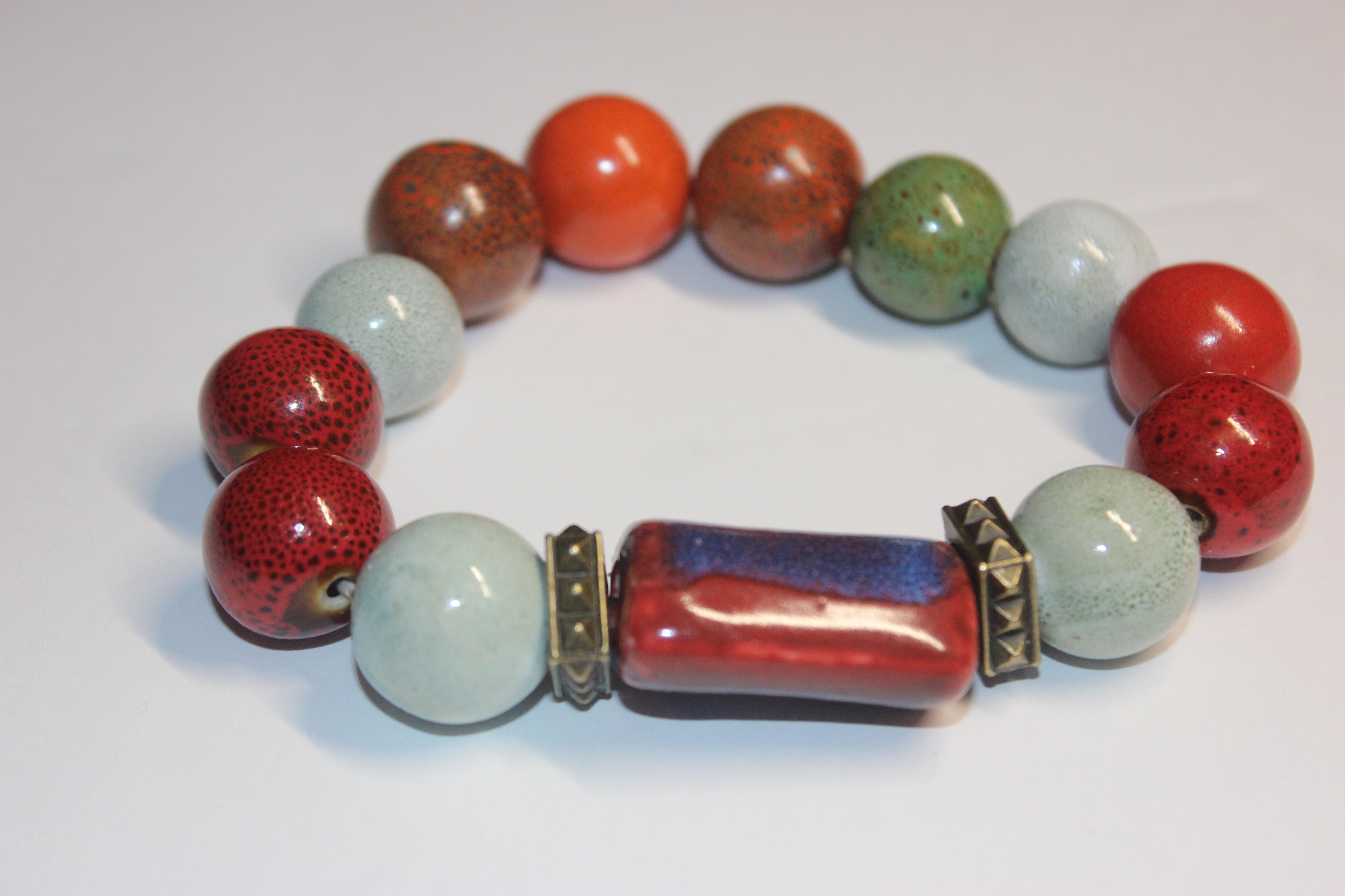Multicolored Gemstone Bracelet