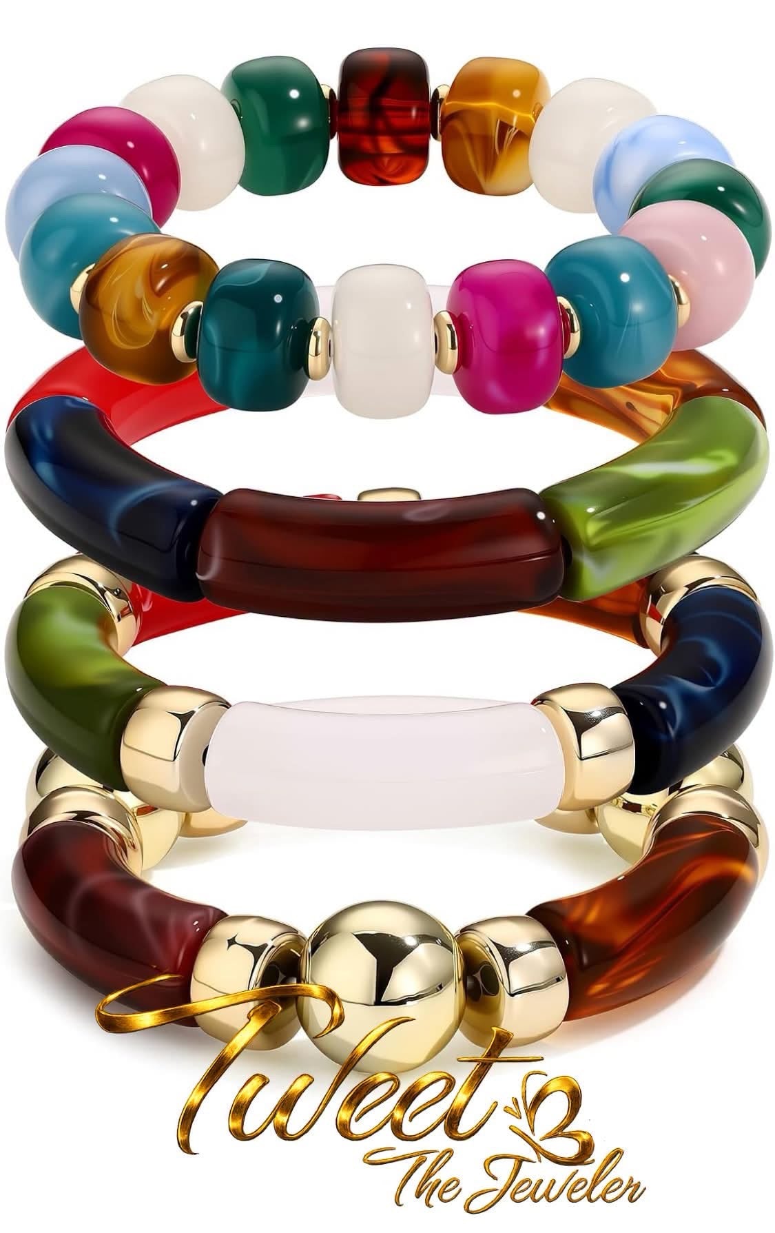 4 Piece Santorini Bracelet Set