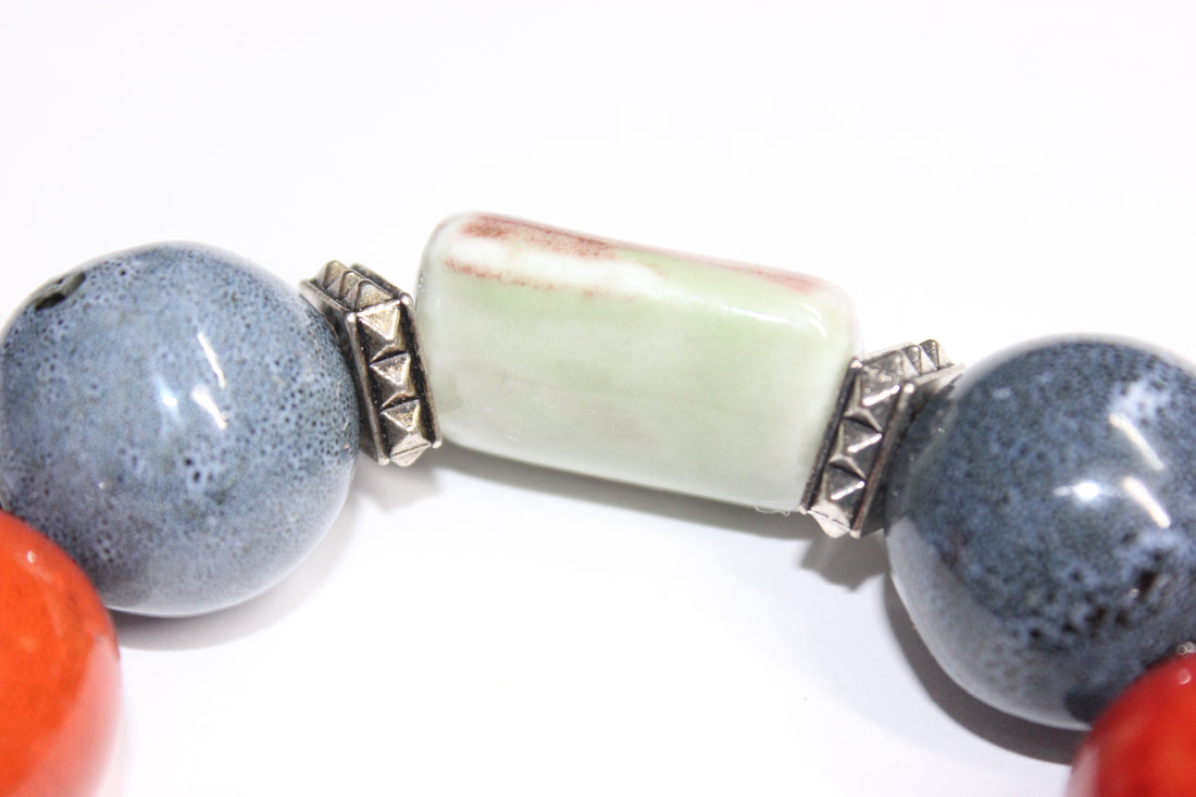 Gemini Large Beaded Bracelet