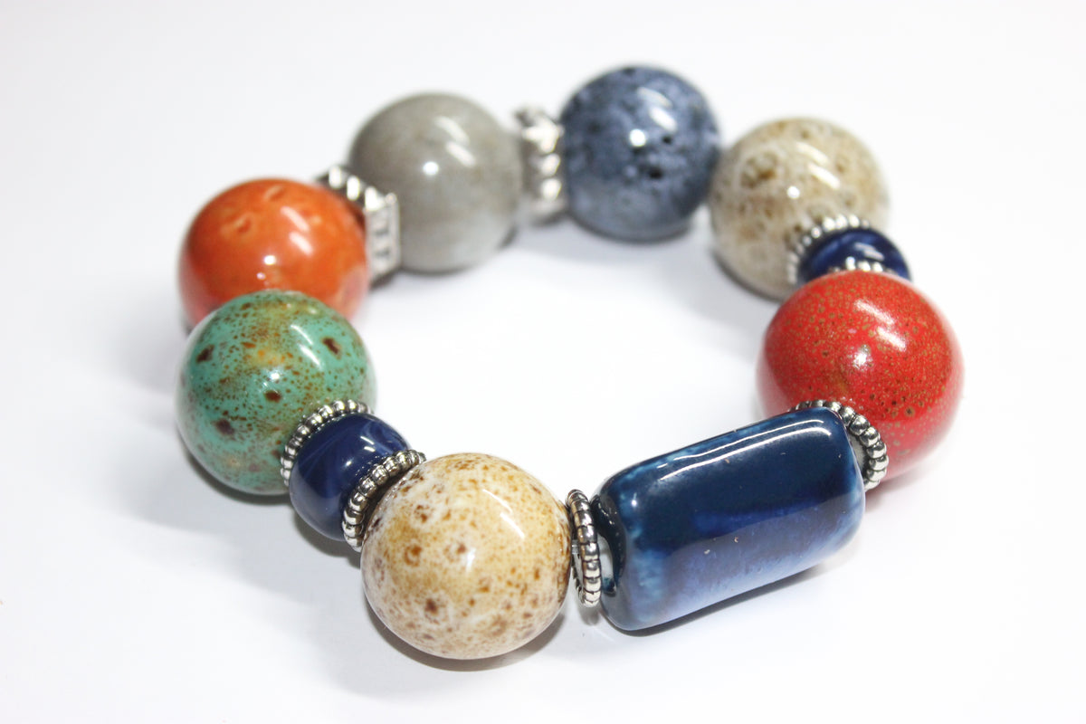 Pasiaê Large Beaded Bracelet