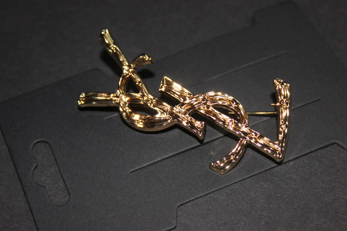 Gold Brooch Pin