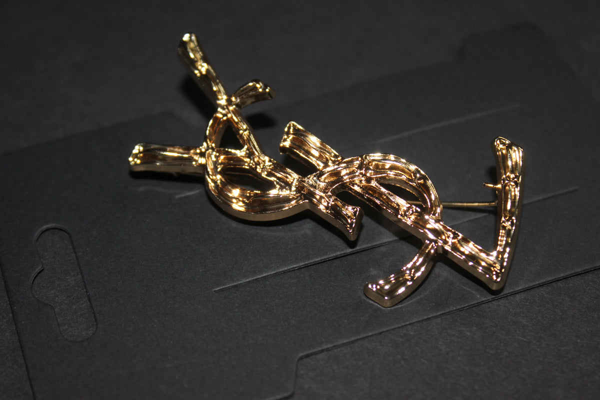 Gold Brooch Pin