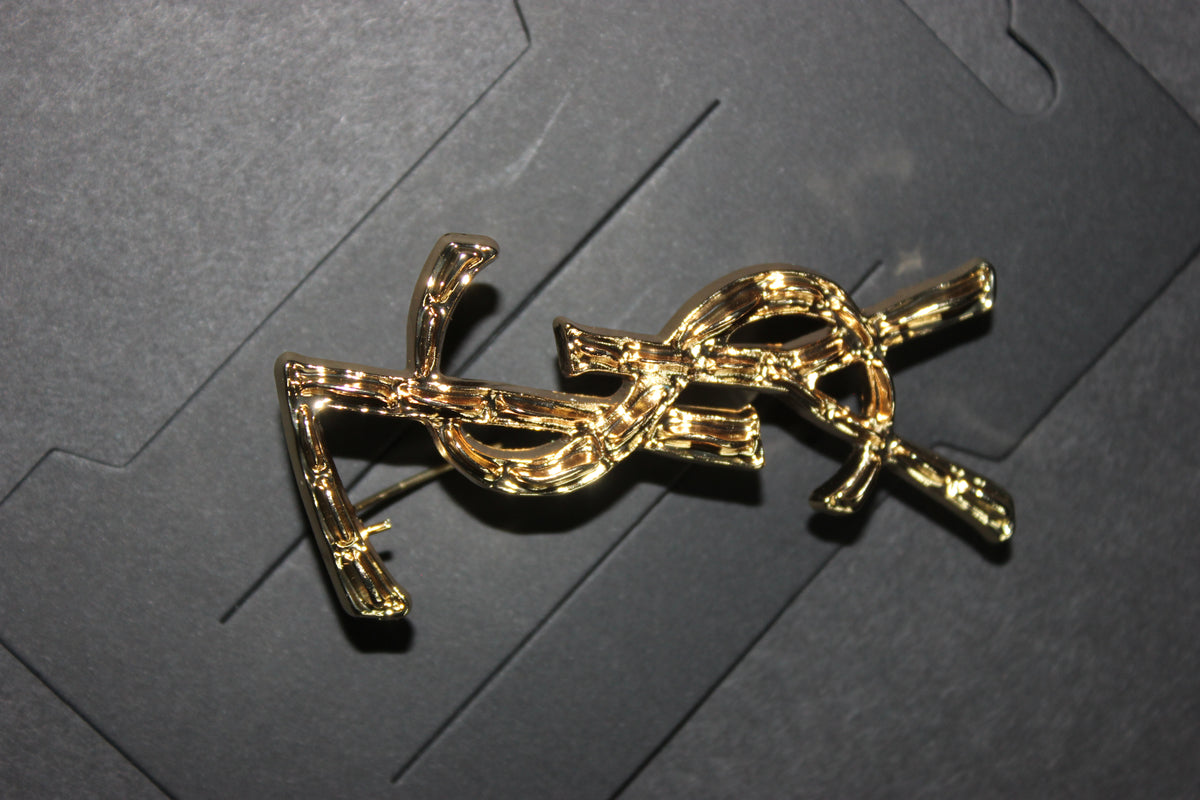 Gold Brooch Pin