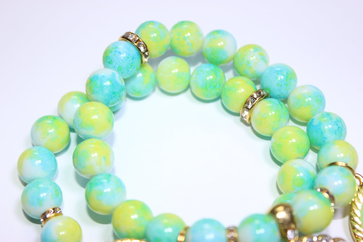 Shi’Lair 2 Piece Bracelet (Gold)