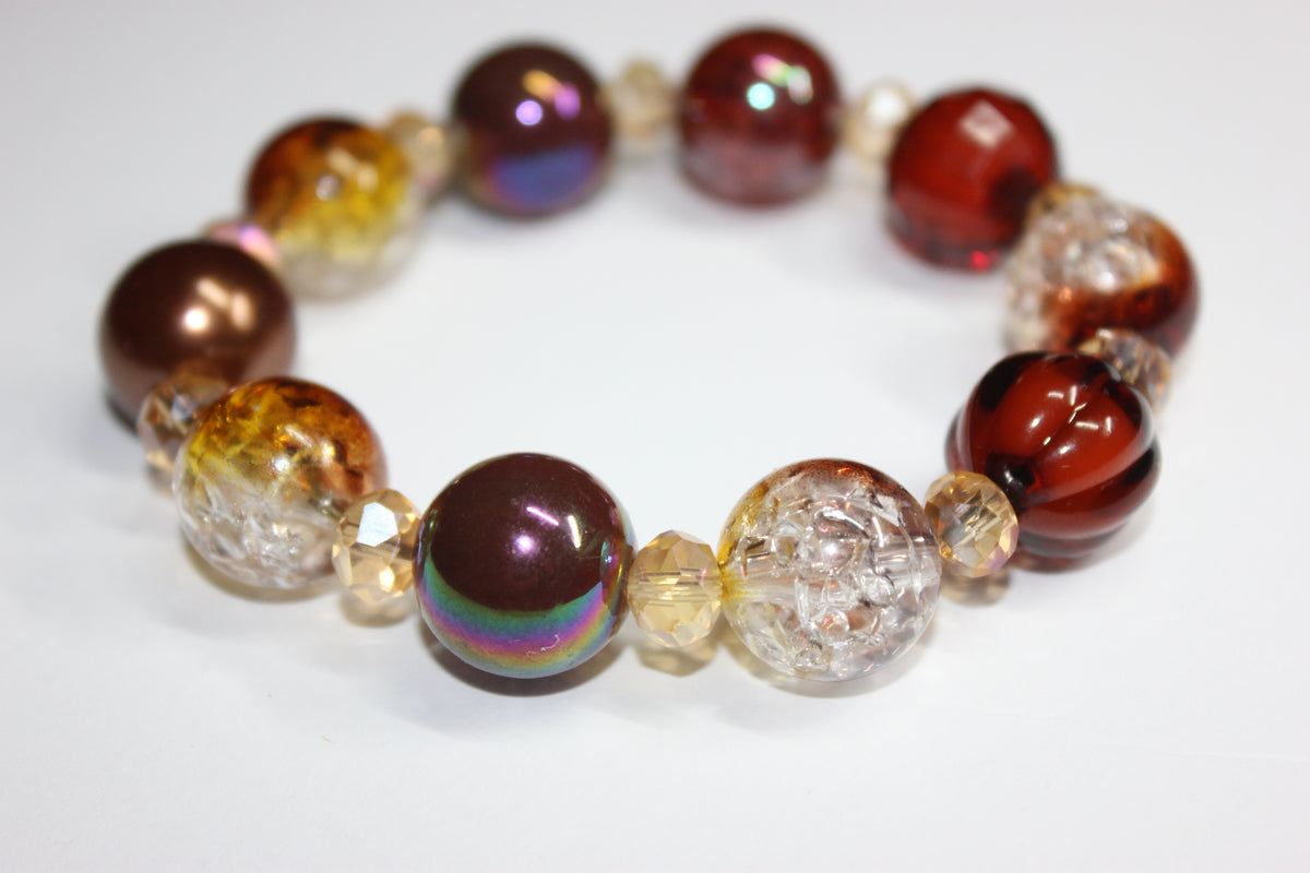 Shades Of Brown Bracelet